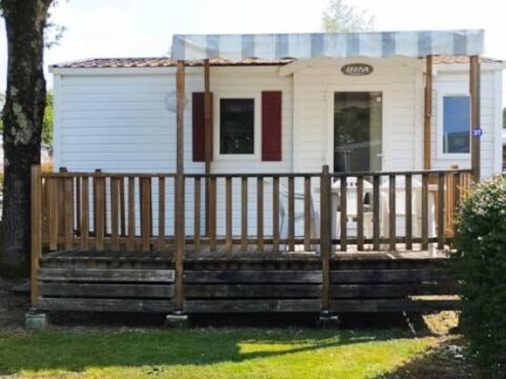 Mobilhome VENUS 24m² (2009) + Terraza semi-cubierta 11m²