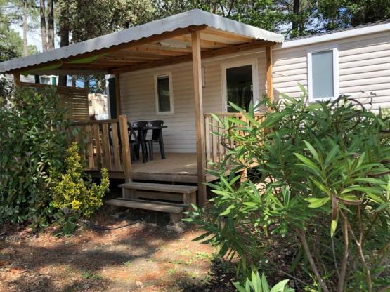 Mobilheim VENTOUX - 2 Schlafzimmer + TV ( 2 Erwachsene + 2 Kinder)