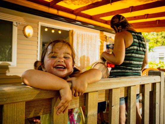 Mobil-Home PRIVILEGE 2-Bett. CLIM-TV. 29m².