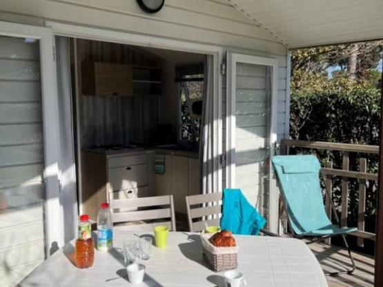 Mobilheim ~28m² - 2 Zimmer + Klimaanlage