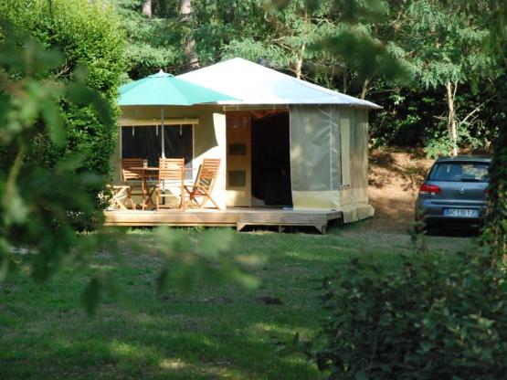 Lodge Zelt CARAIBES ** 2 Zimmer / ohne sanitäre Anlagen (ohne wasser)