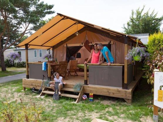 Lodge Victoria-Zelt 40m² 2 Zimmer