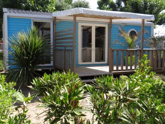 Mobilheim PITAYA 28m² - Halbüberdachte Terrasse - 2 Zimmer