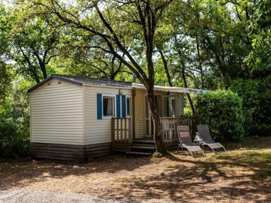 Mobil home Confort Sun Roller 35m² 3 Zimmer - Halbüberdachte Terrasse