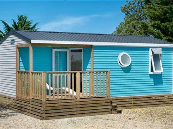 Mobilheim SAMOA 29m² - 2 Zimmer + überdachte Terrasse