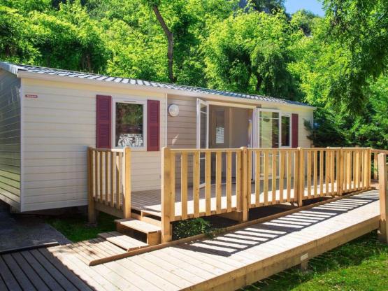 Mobilheim ausgestattet für behindertes (2 Schlafzimmer)