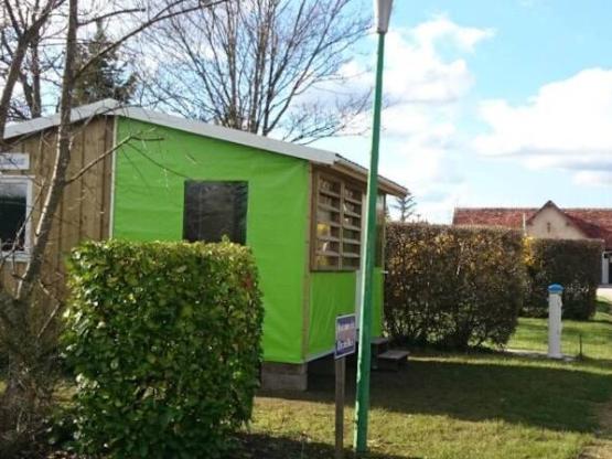 Zeltbungalow RIVAULDE 20m² - 2 Schlafzimmer (ohne Sanitäranlagen)