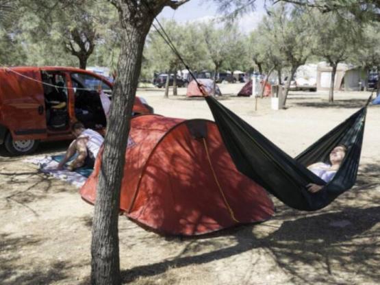 Stellplatz mit Strom