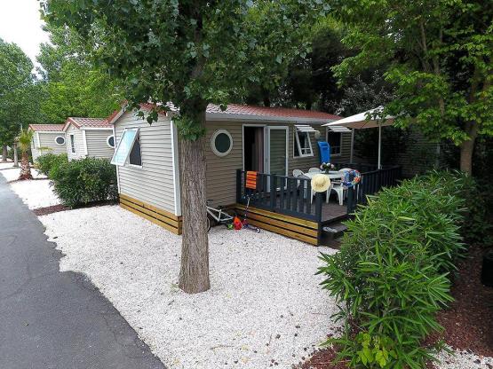 Mobilheim CONFORT (Klimaanlage + tv)