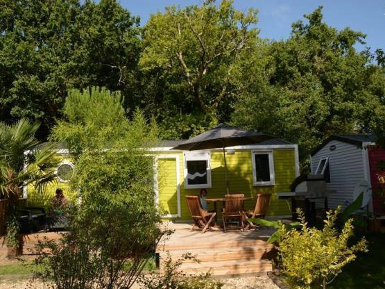 Mobil color 3 Zimmer überdachte Terrasse 35 m²