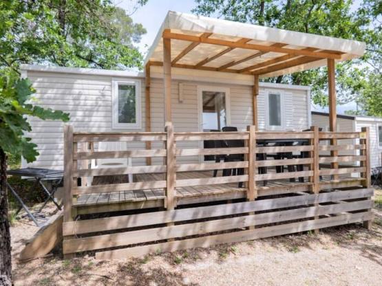 Mobilheim Confort 29m² - 2 Erwachsene 3 Kinder klimatisiert