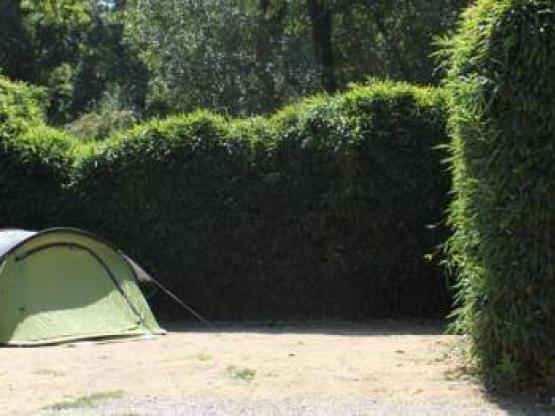 Stellplatz Komfort Zelt (Strom 10A) 80m²