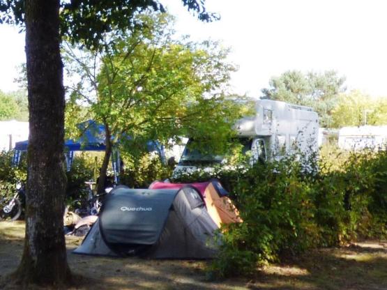 Stellplatz Pauschale Wanderer oder Radfahrer mit Zelt
