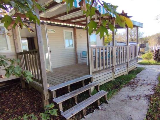 Mobilheim Standard 30 m² (3 Zimmer) + überdachte Terrasse 12m²