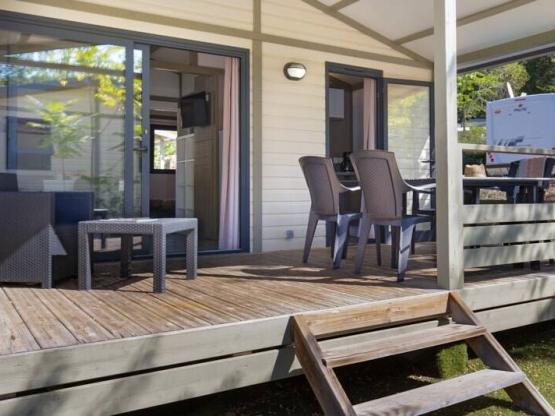 Hütte Daudet 30 m2 - klimatisiert-2 Schlafzimmer - Terrasse 13.5 m2