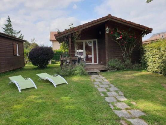 Hütte JONQUILLE- 2 Schlafzimmer - überdachte Terrasse -