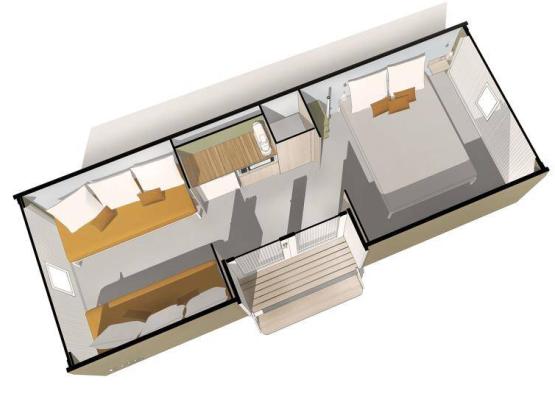 Coco Sweet 2 Zimmer 1/4 pers.