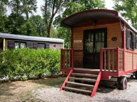 Premium Roulotte-Hütte Anhänger