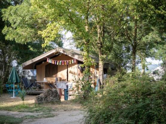 Zelt Leinwand & Holz Sweet