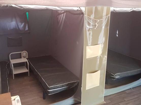 BUNGALOW TOILE 20 M2 TOUT EQUIPE sans sanitaires