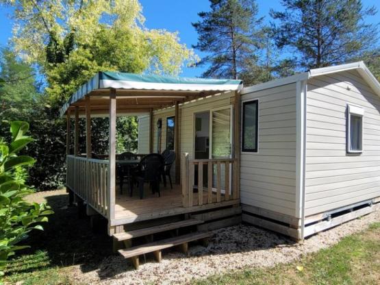 Mobil home Dolce Vita 27 m² / 2 zimmer - überdachte terrasse