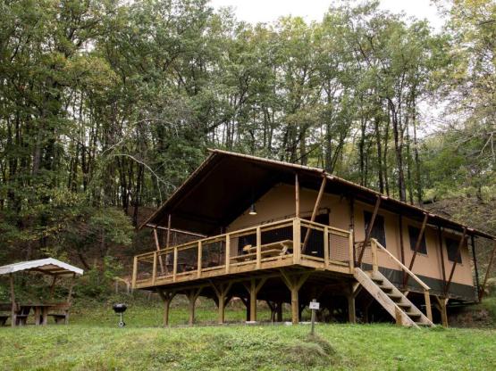 XL Luxus Safari Zelt Woodlodge