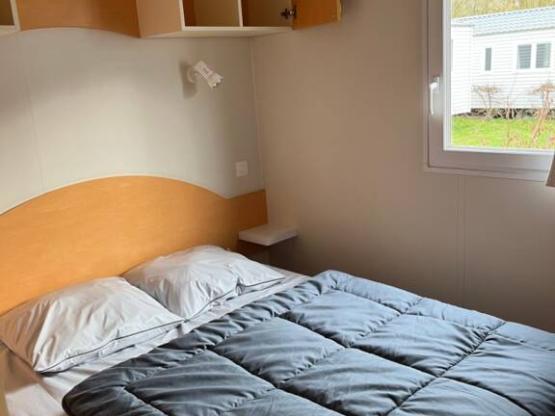 Mobilheim (2 Zimmer) + überdachte terrasse