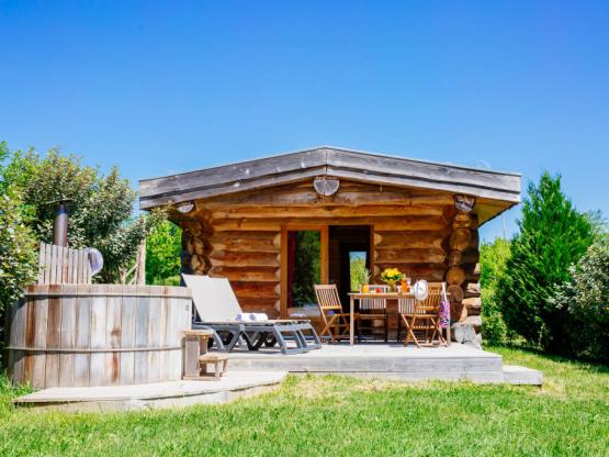 Hütte  - Trappeur mit spa