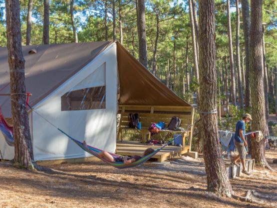 Lodge 17m² zonder privé sanitair