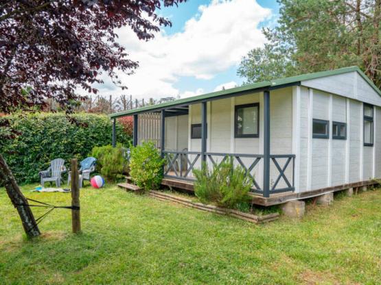 Bungalow Eco 5-6pers 39m² überdachte Terrasse 3 Zimmer