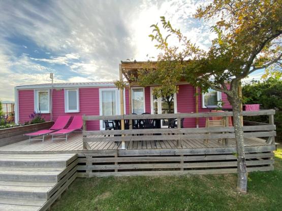 Mobilheim Luxe 40 m² 3 Schlafzimmer / 2 Badezimmer - Klimaanlage