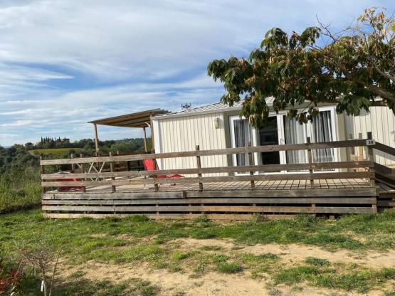 Mobilheim Komfort 32m² - Klimaanlage