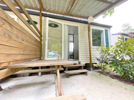 Stacaravan  14 m² 1 slaapkamers