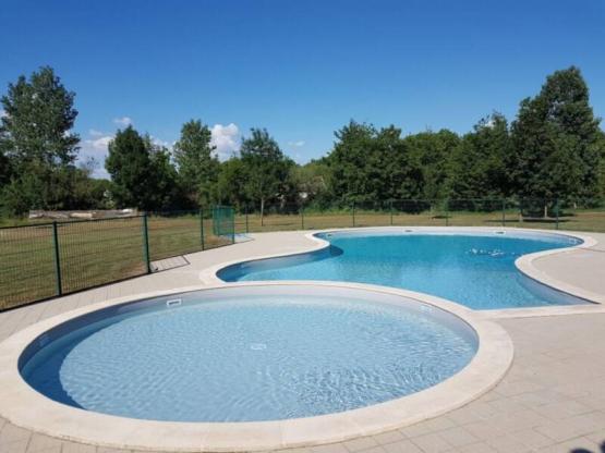 Lage im Wander-/Radfahrgebiet rund um die Sanitäranlagen