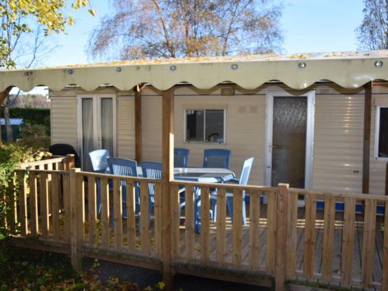 Vintage Mobilheim Ontario 2 Schlafzimmer Terrasse