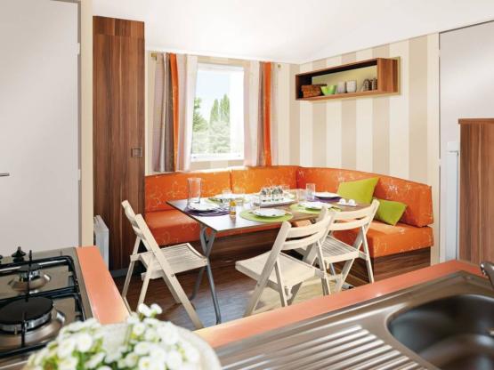 Mobilheim Tribu - 3 Schlafzimmer - überdachte Terrasse