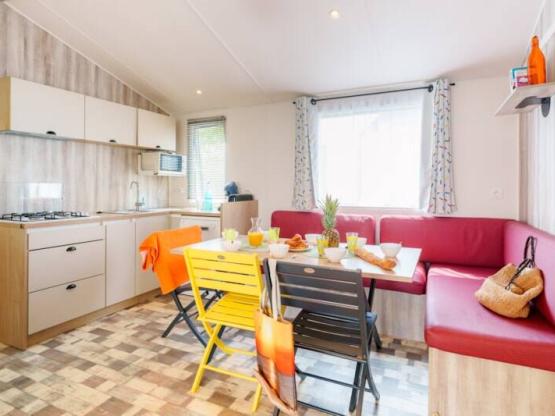 Mobilheim Detente Premium 36m² - 4 Schlafzimmer + TV und Geschirrspüler