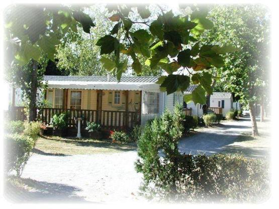 Mobilheim Paloma 32m² 2 Zimmer mit überdachte Terrasse