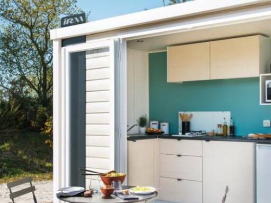 Mobilheim klimatisiert 1 Zimmer