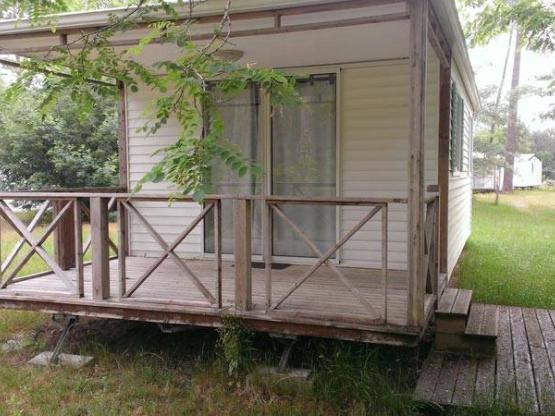 Mobilheim 2 Zimmer 22m² + Überdachte Terrasse