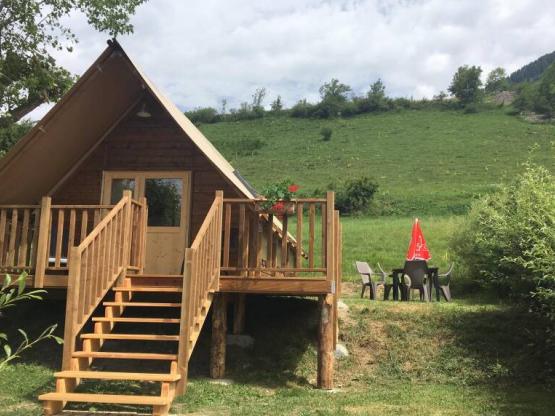 Tent Lodge 24m², 2 bedrooms + mezzanine