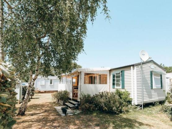 Mobilheim 2 Zimmer - Terrasse