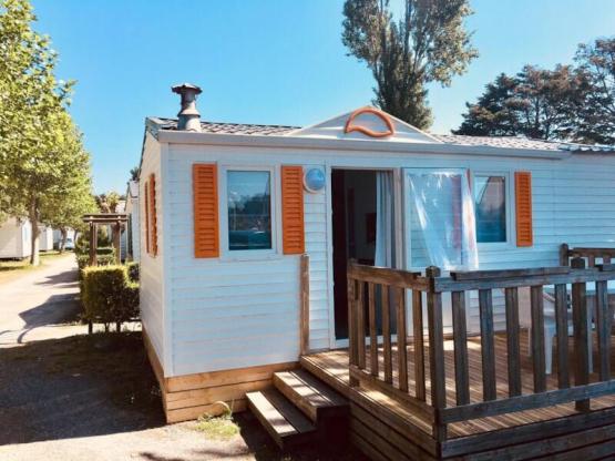 Mobilheim Castelli 24m² - 1 Zimmer  - Terrasse