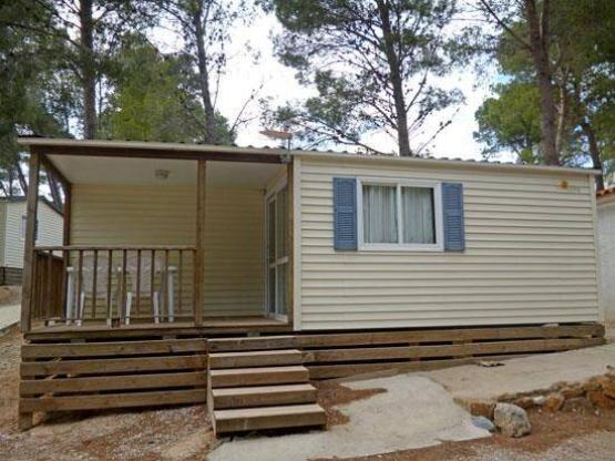 Mobilheim 2 Zimmer Basic + Tv