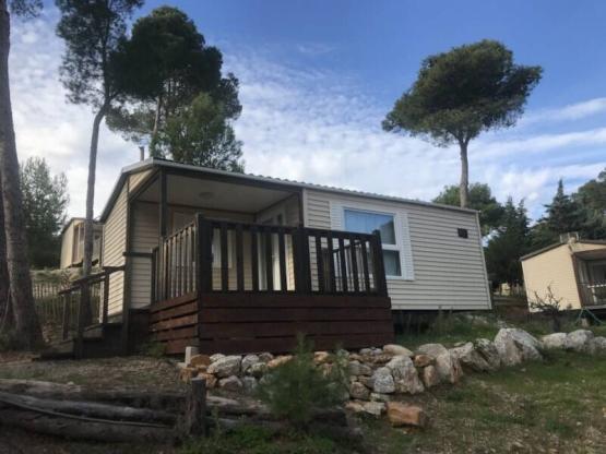 Mobilheim CONFORT 2 Zimmer Klimaanlage + TV