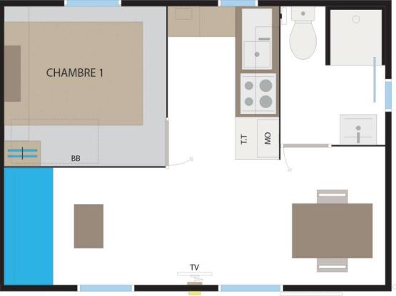 Mobilheim URSUYA 1CH