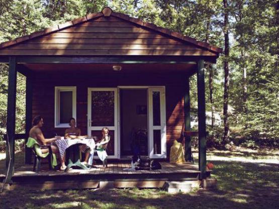 Hütte - 25 m², WC, Dusche, Terrasse