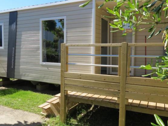 Mobil-home LOGGIA con terraza integrada a
