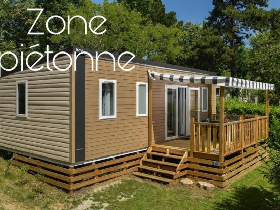 Mobilheim Caélia  Confort  31m² (3 zimmer) + überdachte terrasse