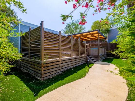 Cottage LONG BEACH PREMIUM(Klimaanlage) - 2 Zimmer - jacuzzi